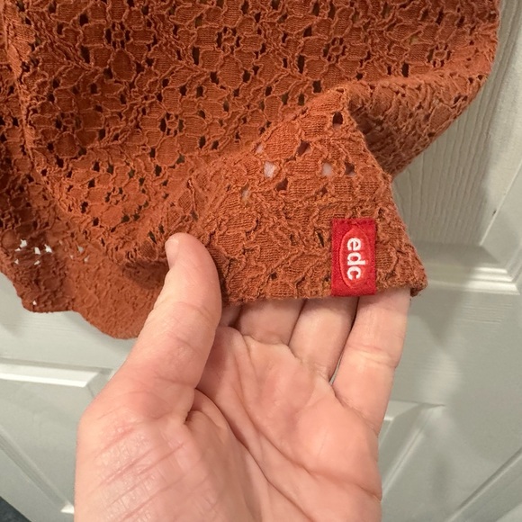 Esprit Orange summer dress in size Small - Picture 5 of 6